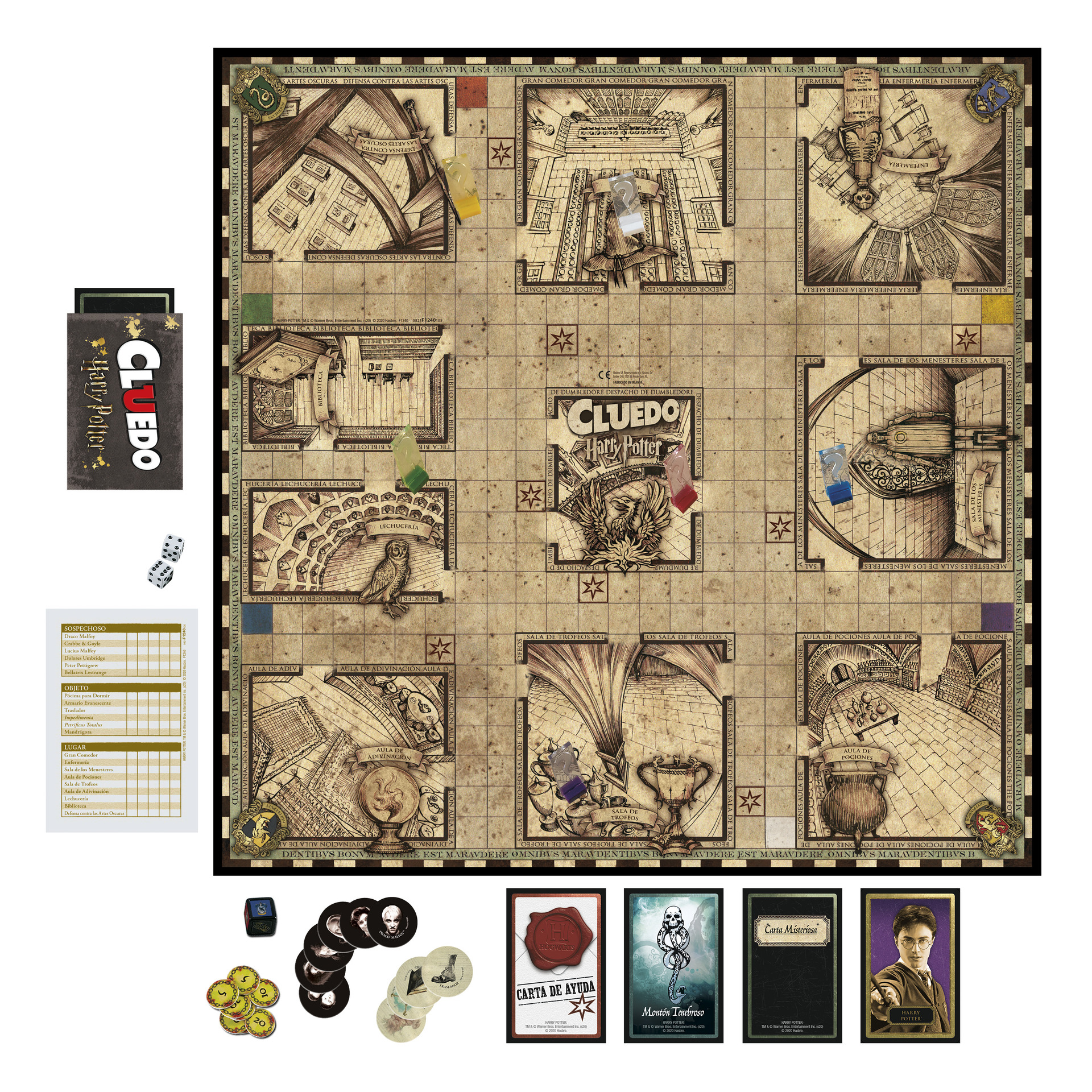 Boite Cluedo Harry Potter