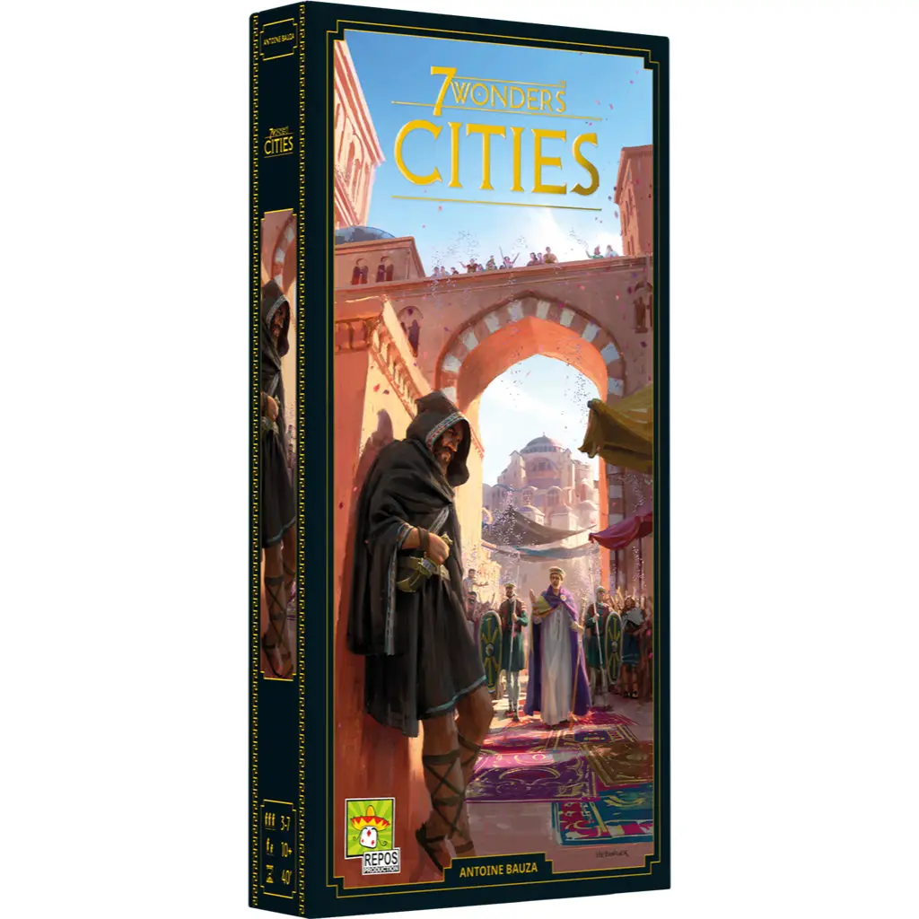 Boîte de l'extension Cities 7 Wonders