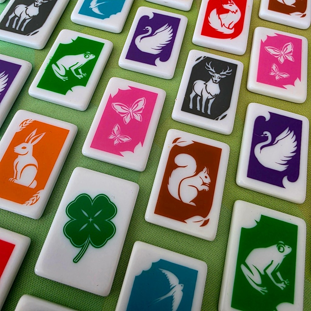 Tuiles fermées en jeu dans Carcassonne