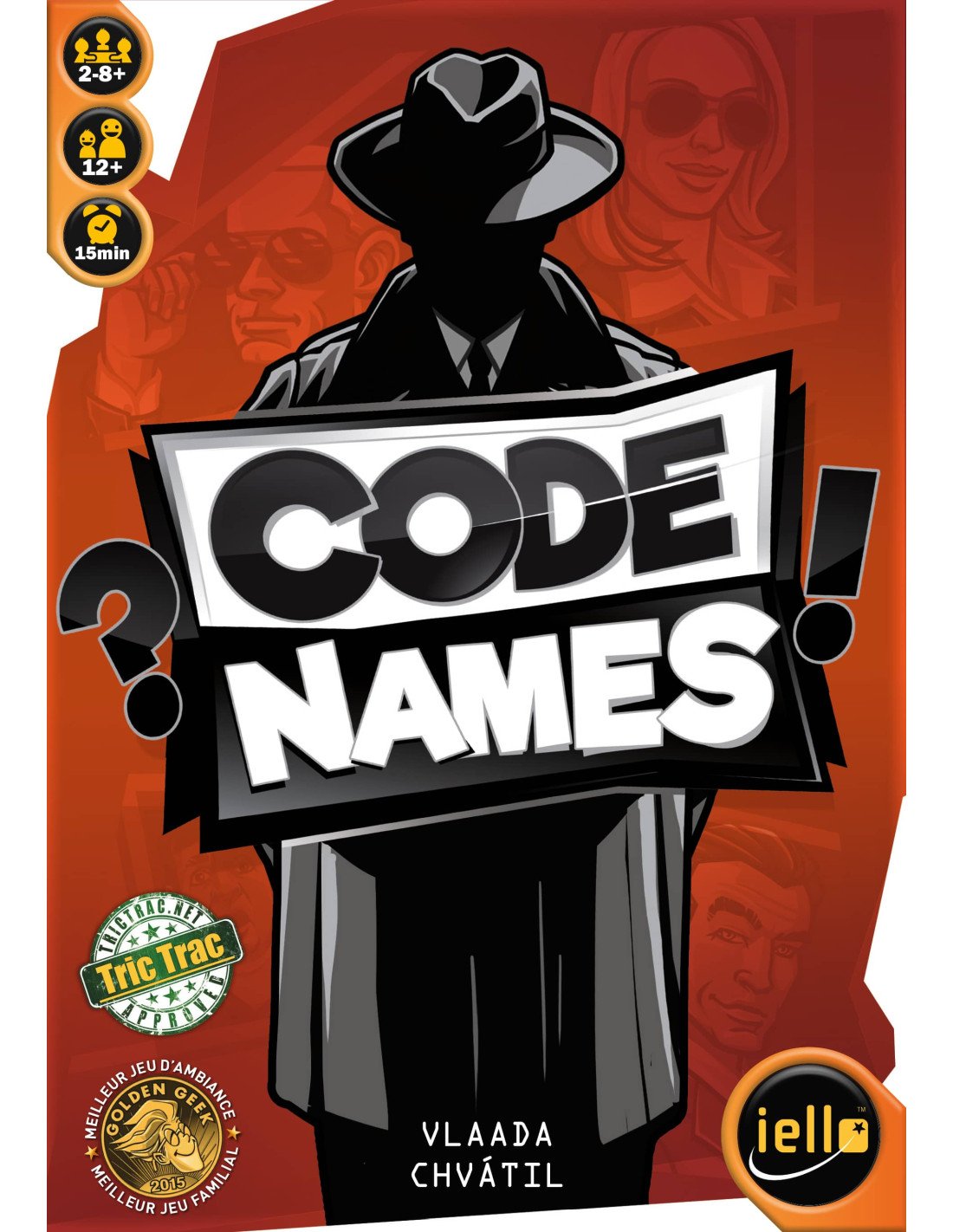 Disposition des cartes Codenames