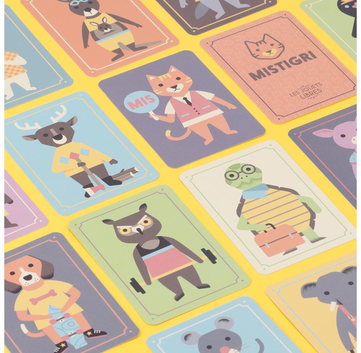 Mistigri animaux Djeco